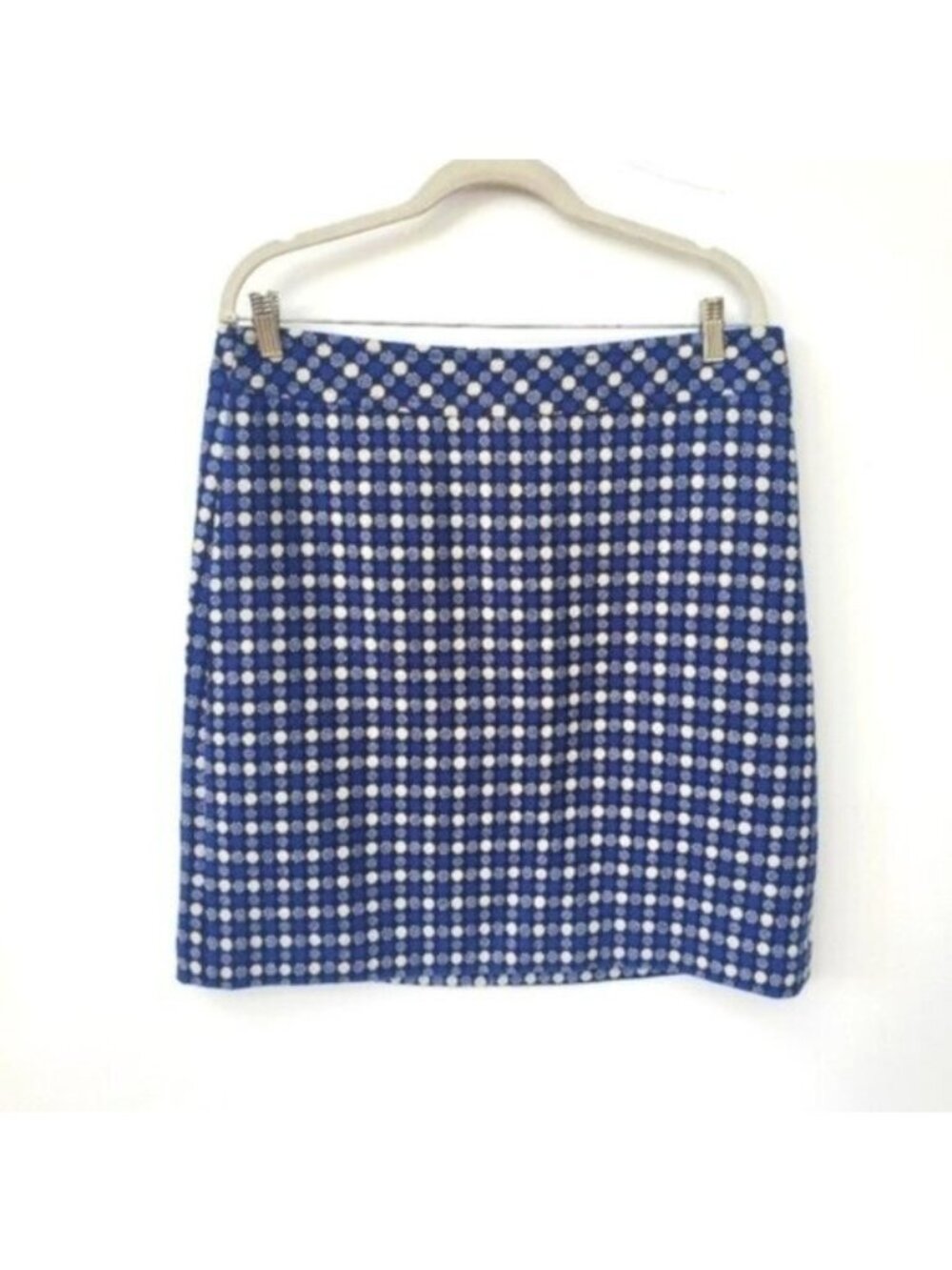 Talbots Mini Skirt Polka Dot Prep Size 12